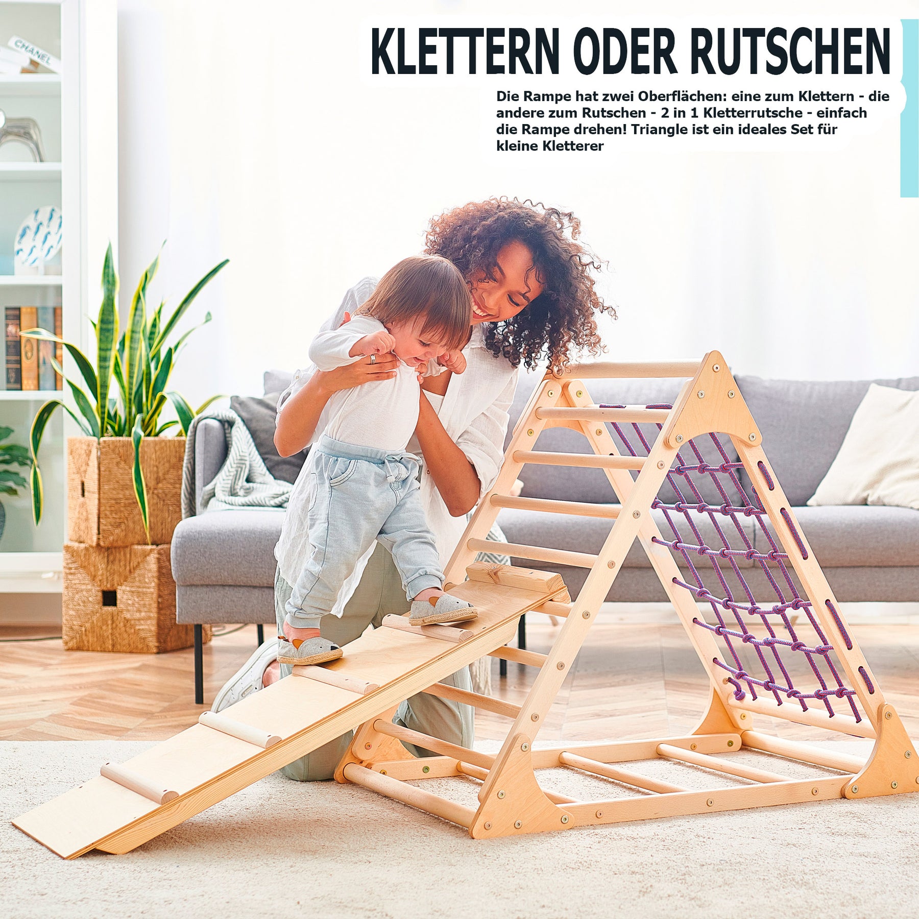 Triangle Climber with Ramp PYRAMIDA