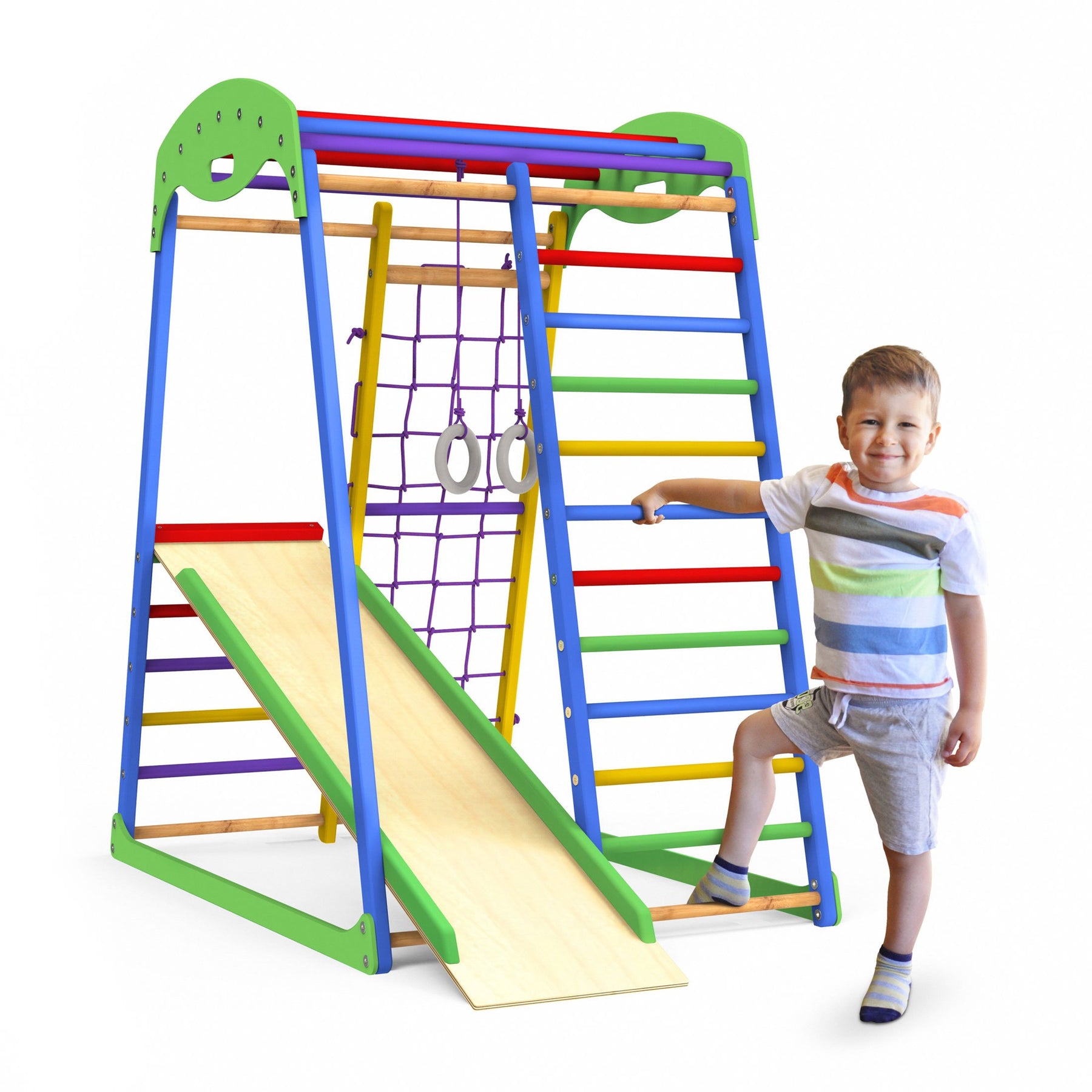 Terrain de jeu intérieur pour enfants - Glissade SPORTWOOD