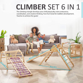 Triangle Climber with Ramp 6 in 1 